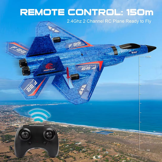 Avión F22 a Control Remoto