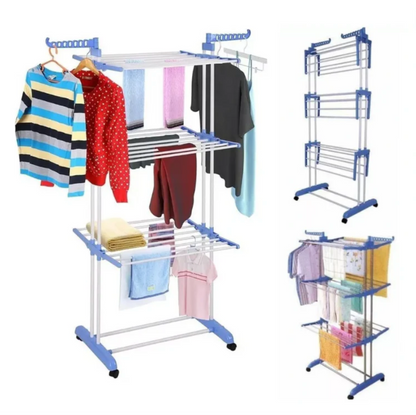 NUEVO TENDEDERO PARA ROPA DE 3 NIVELES