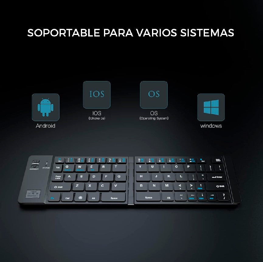 TECLADO BLUETOOTH PLEGABLE