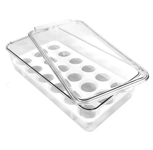 Organizador De Huevos Acrilico 18 Huevos