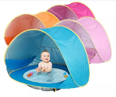 Carpa De Playa Con Piscina Pop Up