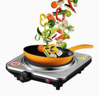 Cocina Electrica Portatil 1plato Parrill