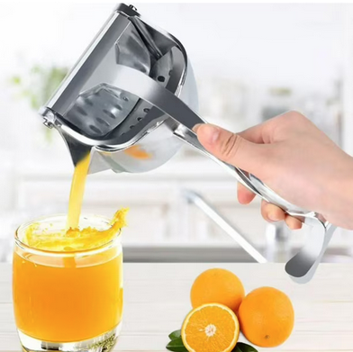 Exprimidor Manual Metálico Para Frutas Multiuso