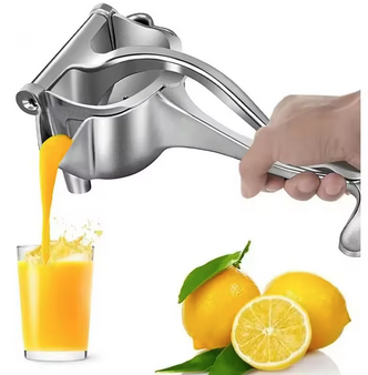 Exprimidor Manual Metálico Para Frutas Multiuso