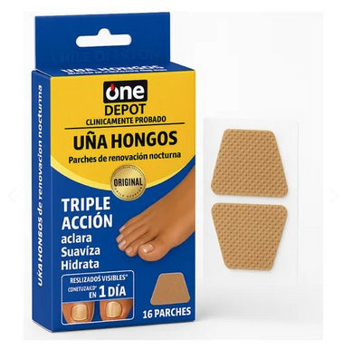 Parche Antihongos para Uñas y Pies – Sobre Azul
