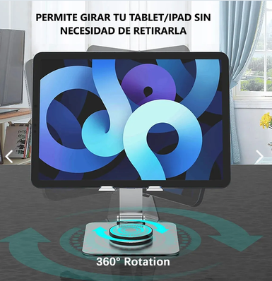 Soporte Ajustable para iPad y Tablet
