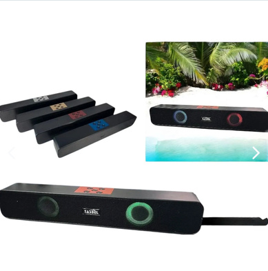 Parlante de Barra Bluetooth Recargable – Sonido Potente y Portátil