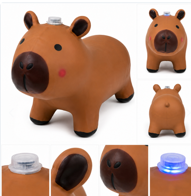 Capibara Saltarina Inflable para Niños