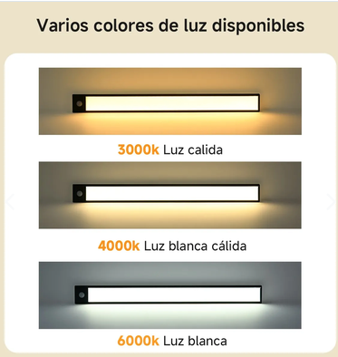 luz led barra sensor mov.40cm