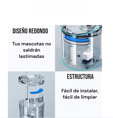 Fuente Bebedero Para Gatos Y Mascotas