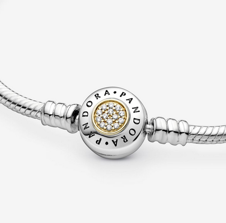 Pandora Charms Pulsera De Quilates Diamantes De Oro 14k De Cadena Serpiente DIY