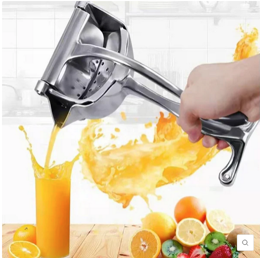Exprimidor Manual Metálico Para Frutas Multiuso