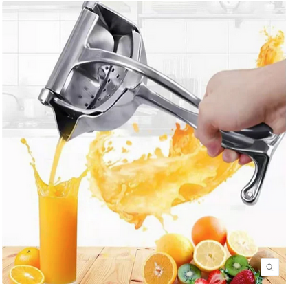 Exprimidor Manual Metálico Para Frutas Multiuso