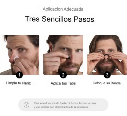 Banda Nasal Magnetica | Respira Mejor, Adiós Ronquidos | KIT COMPLETO