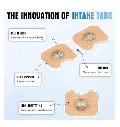 Banda Nasal Magnetica | Respira Mejor, Adiós Ronquidos | KIT COMPLETO