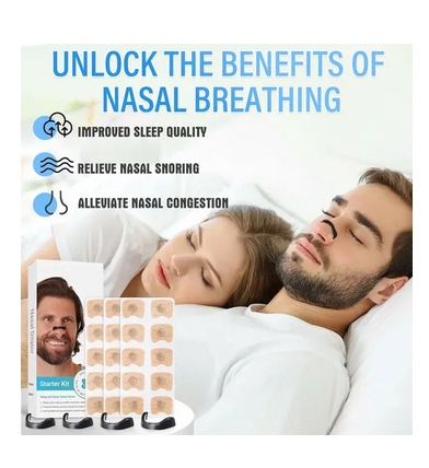 Banda Nasal Magnetica | Respira Mejor, Adiós Ronquidos | KIT COMPLETO