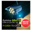 Foco Led Solar Tipo Camara+sensor De Movimiento + Control Remoto