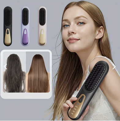 Cepillo Alisador Recargable