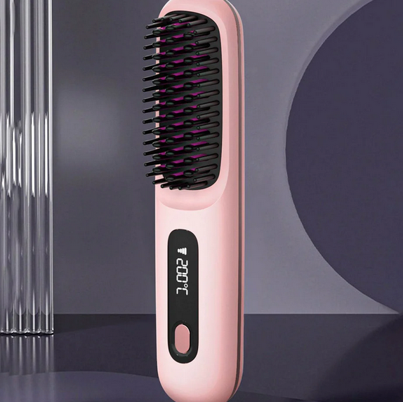 Cepillo Alisador Recargable