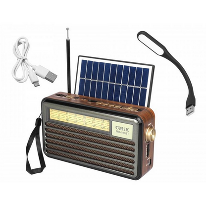 RADIO PORTATIL RETRO AM/FM BLUETOOTH