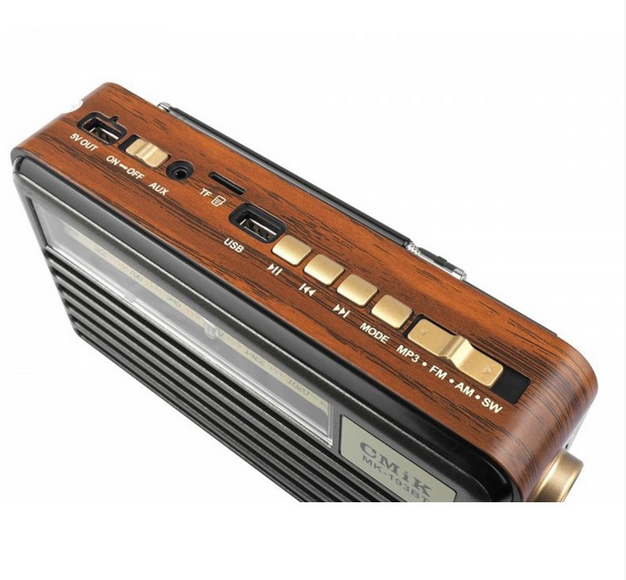 RADIO PORTATIL RETRO AM/FM BLUETOOTH