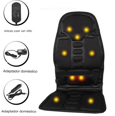 Masajeador de Coche Antiestrés | Relajación para Cuello y Espalda
