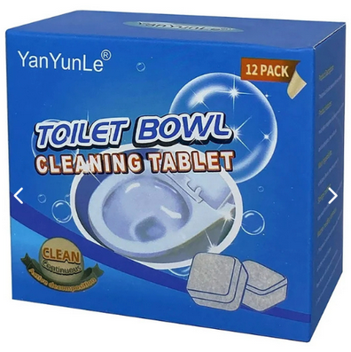 ¡Mantén tu inodoro impecable! Tableta de Limpieza Profunda para Inodoros