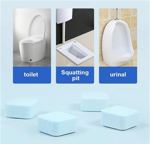 ¡Mantén tu inodoro impecable! Tableta de Limpieza Profunda para Inodoros