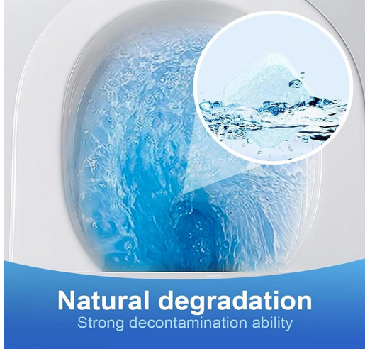 ¡Mantén tu inodoro impecable! Tableta de Limpieza Profunda para Inodoros