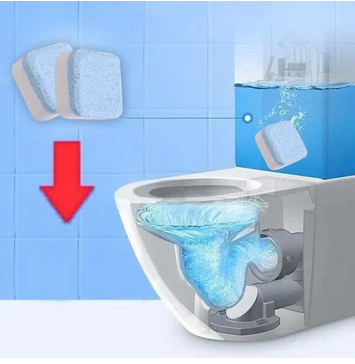 ¡Mantén tu inodoro impecable! Tableta de Limpieza Profunda para Inodoros