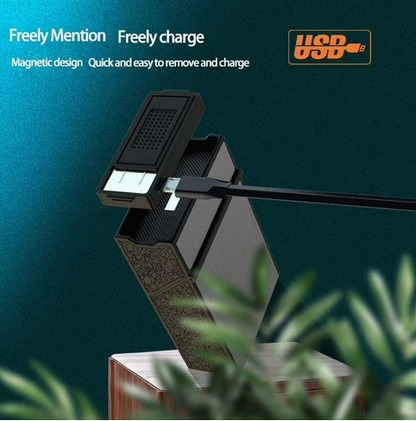 Cigarrera Con Encendedor Incluido