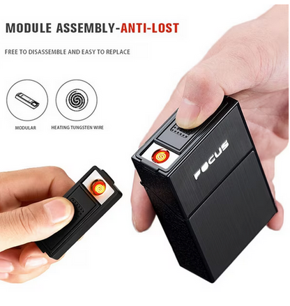 Cigarrera Con Encendedor Incluido