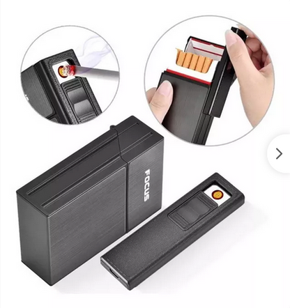 Cigarrera Con Encendedor Incluido