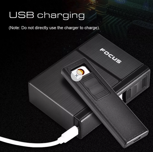 Cigarrera Con Encendedor Incluido