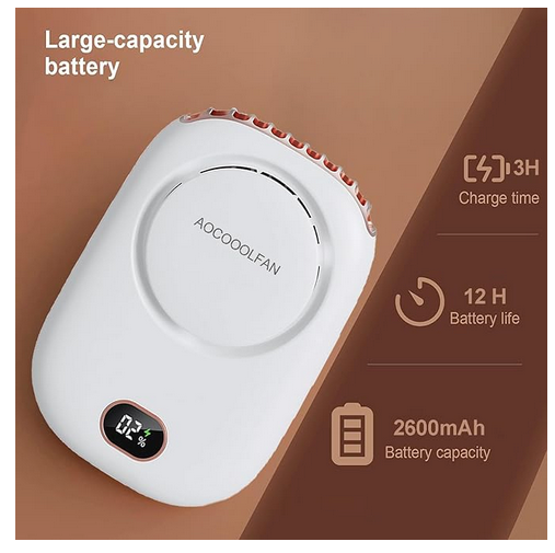 Ventilador Recargable Colgante