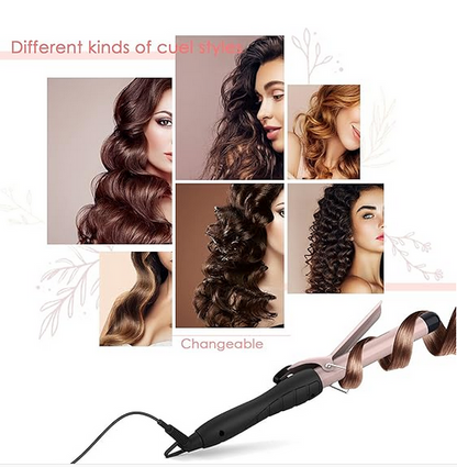 Rizador de 1 pulgada con barril de revestimiento de cerámica