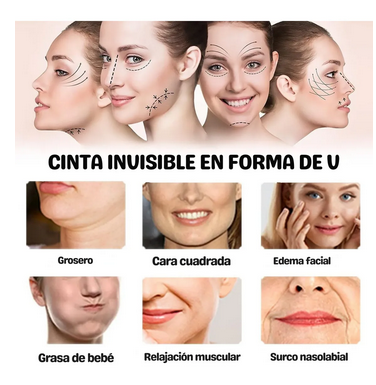 40 Parches V Cuidado Facial Invisibles Todo Tipo De Piel