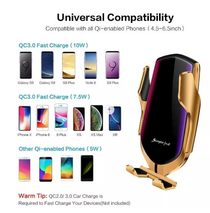 Holder De Carga Inalambrica Para Auto