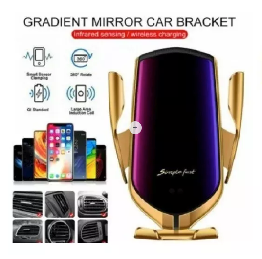 Holder De Carga Inalambrica Para Auto