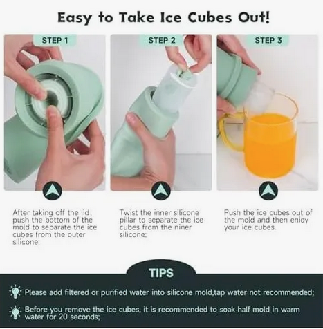 Molde De Hielo Para Vaso Stanley