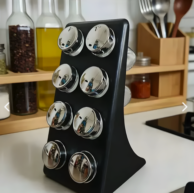 Especiero Magnético de 12 Frascos