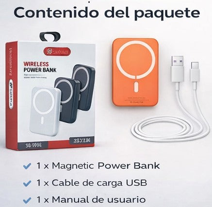 🔋 Magnetic Power Bank 20.000 mAh