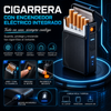 🚬 Cigarrera con Encendedor Eléctrico Integrado