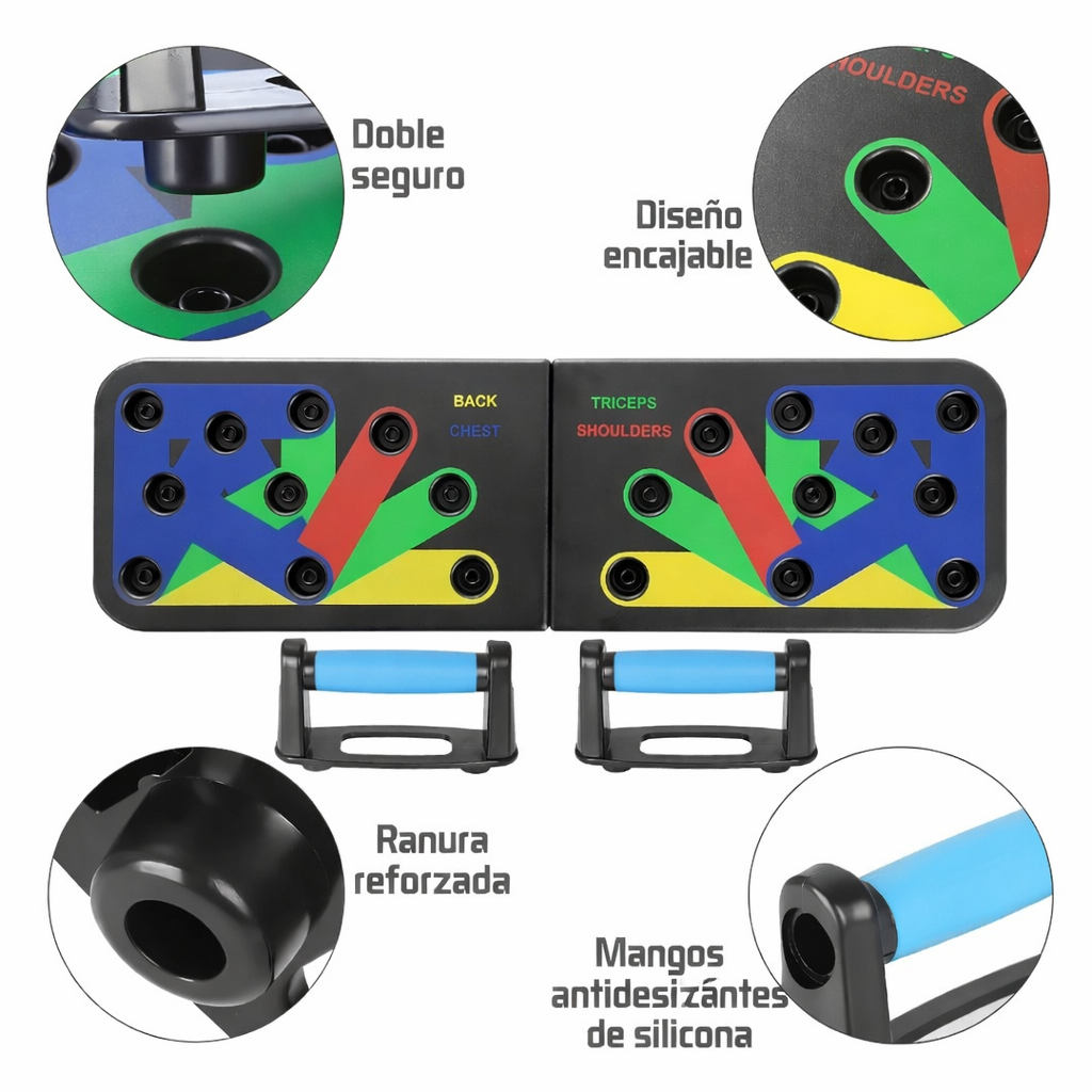 TABLA DE FLEXIONES MULTIFUNCIONAL 4 EN 1