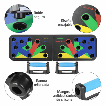 TABLA DE FLEXIONES MULTIFUNCIONAL 4 EN 1