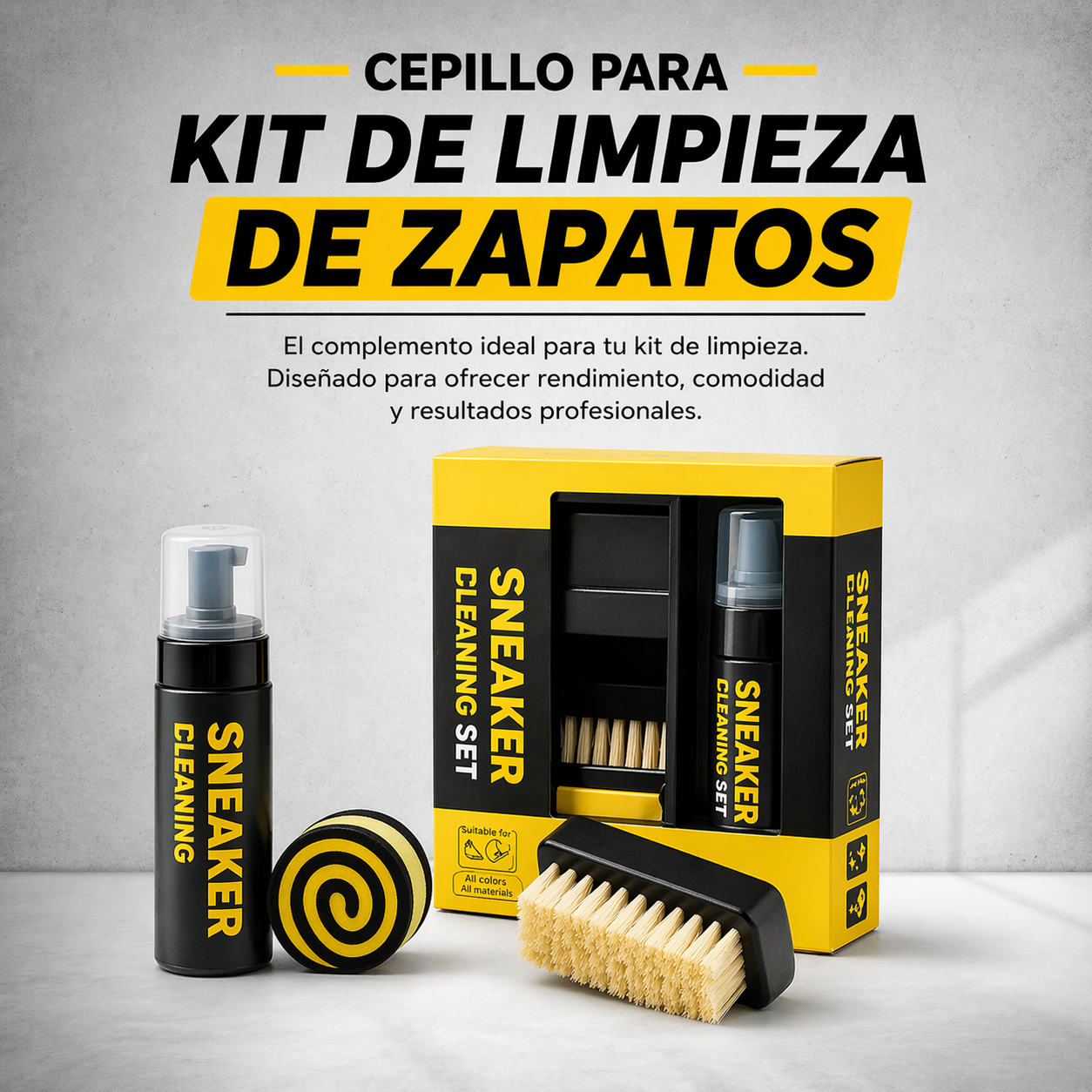 Cepillo Para Kit De Limpieza De Zapatos