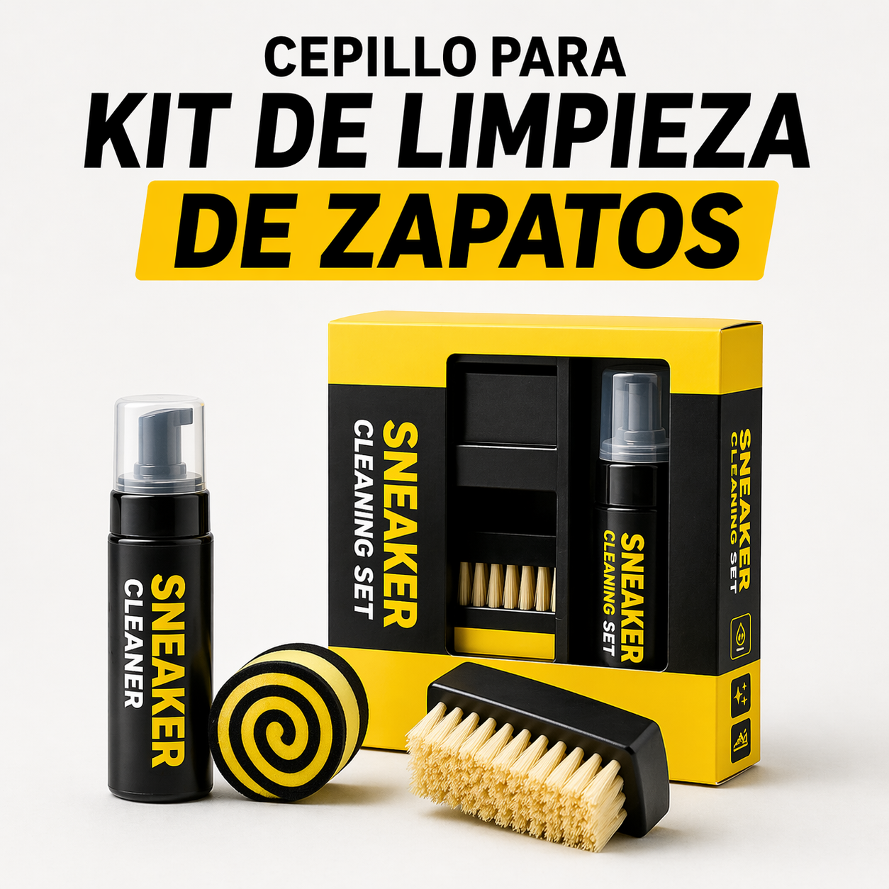 Cepillo Para Kit De Limpieza De Zapatos