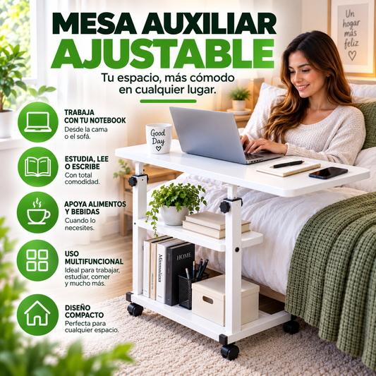 Mesa Auxiliar Ajustable