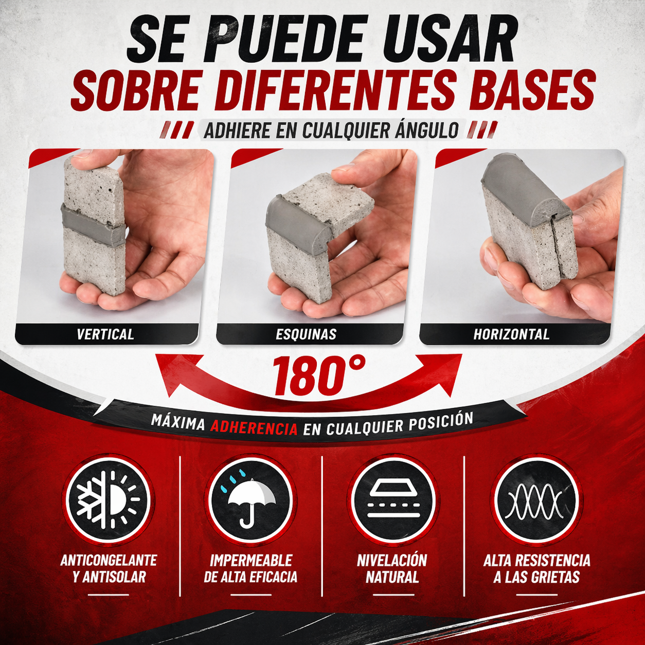Pegamento Para Reparar Grietas 500g