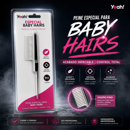 Peine Especial Para Baby Hairs